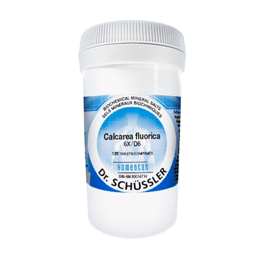 HOMEOCAN SCH MINERAL SALTS #1 CALC FLUO /125TABS