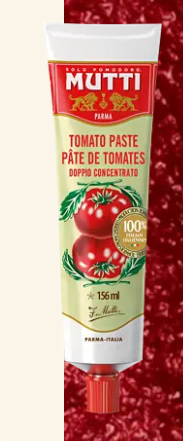 MUTTI TOMATO PASTE ORG 156ML