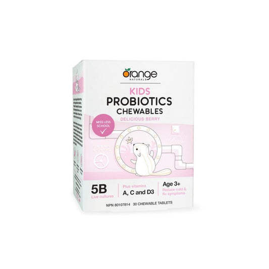 ORANGE NATURALS PROBIOTICS KIDS 5B 30 CHEWABLES