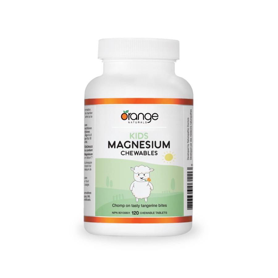 ORANGE NATURALS MAGNESIUM KIDS 120 CHEWABLES