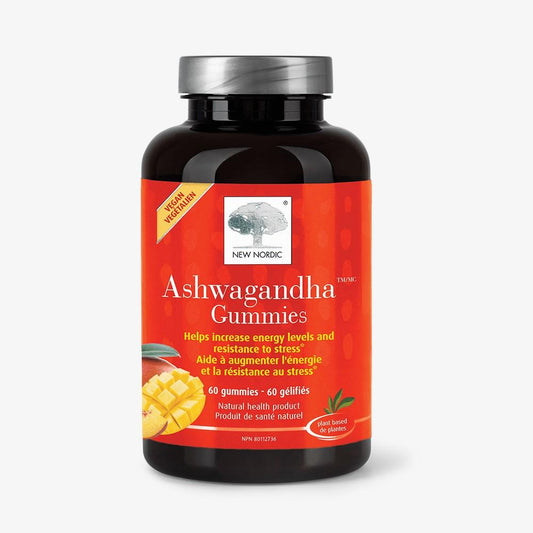 NEW NORDIC ASHWAGANDHA 60 GUMMIES