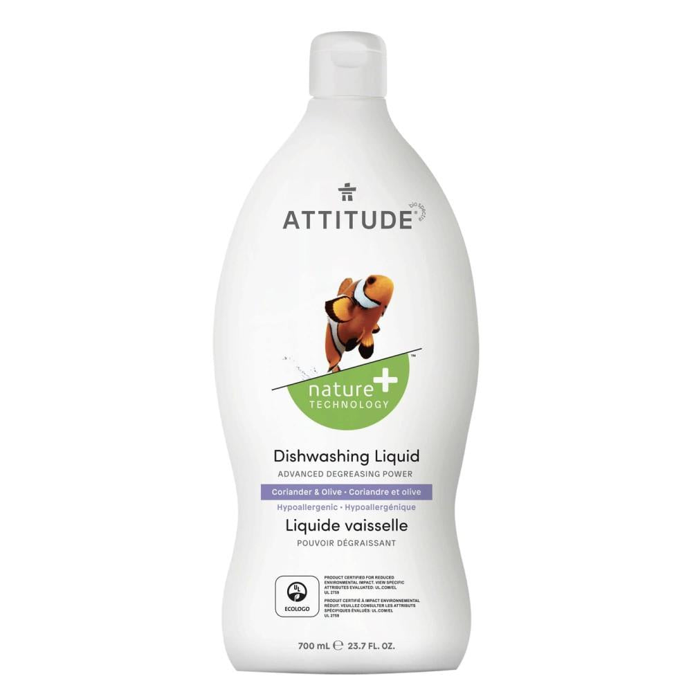 ATTITUDE DISH SOAP LIQUID COR/ 700ML