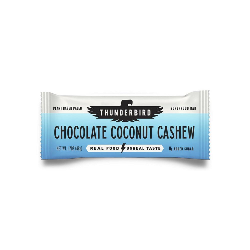 THUNDERBIRD BAR CHOCOLATE COCONUT CASHEW 48G