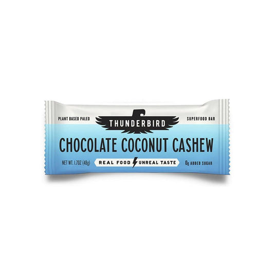 THUNDERBIRD BAR CHOCOLATE COCONUT CASHEW 48G
