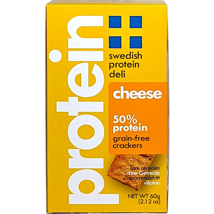 SWEDISH PROTEIN DELI CRACKERS w PROTEIN GF CHEESE / 60G