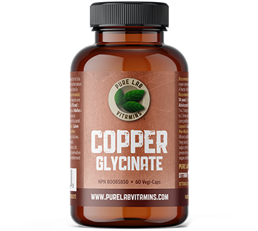 PURE LAB COPPER GLYCINATE 60VCAPS