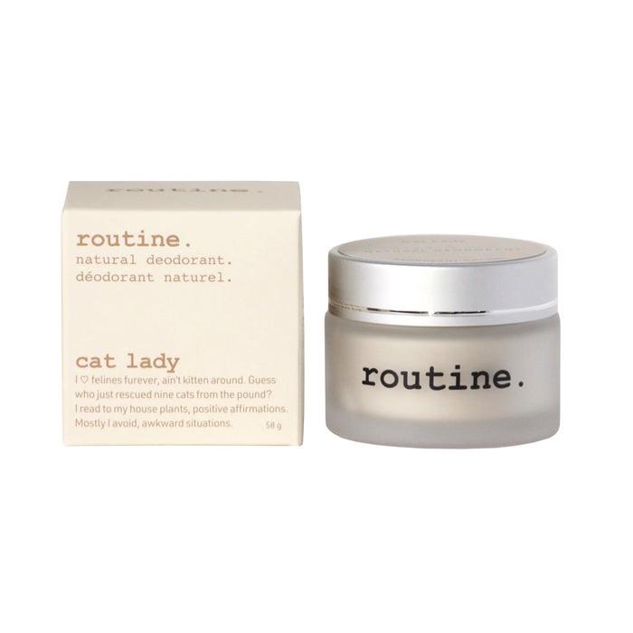 ROUTINE DEODORANT JAR - CAT LADY / 58g