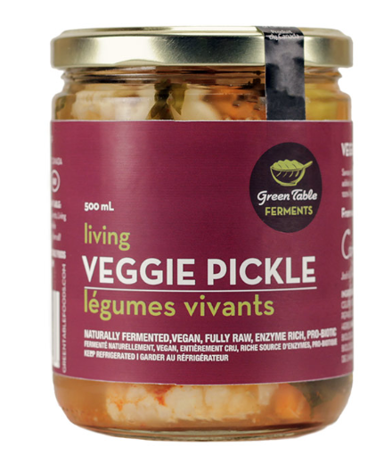 GTFOOD VEGGIE PICKLE ORG RAW 500ML