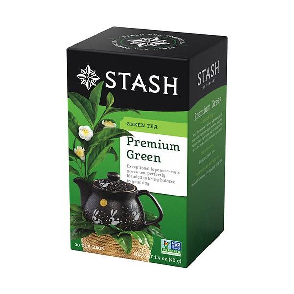 GREEN TEA PREMIUM - 20 TEA BAGS