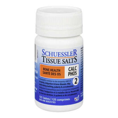 SCHUESSLER TISSUE SALTS #2 CALC FLUOR/125TABS