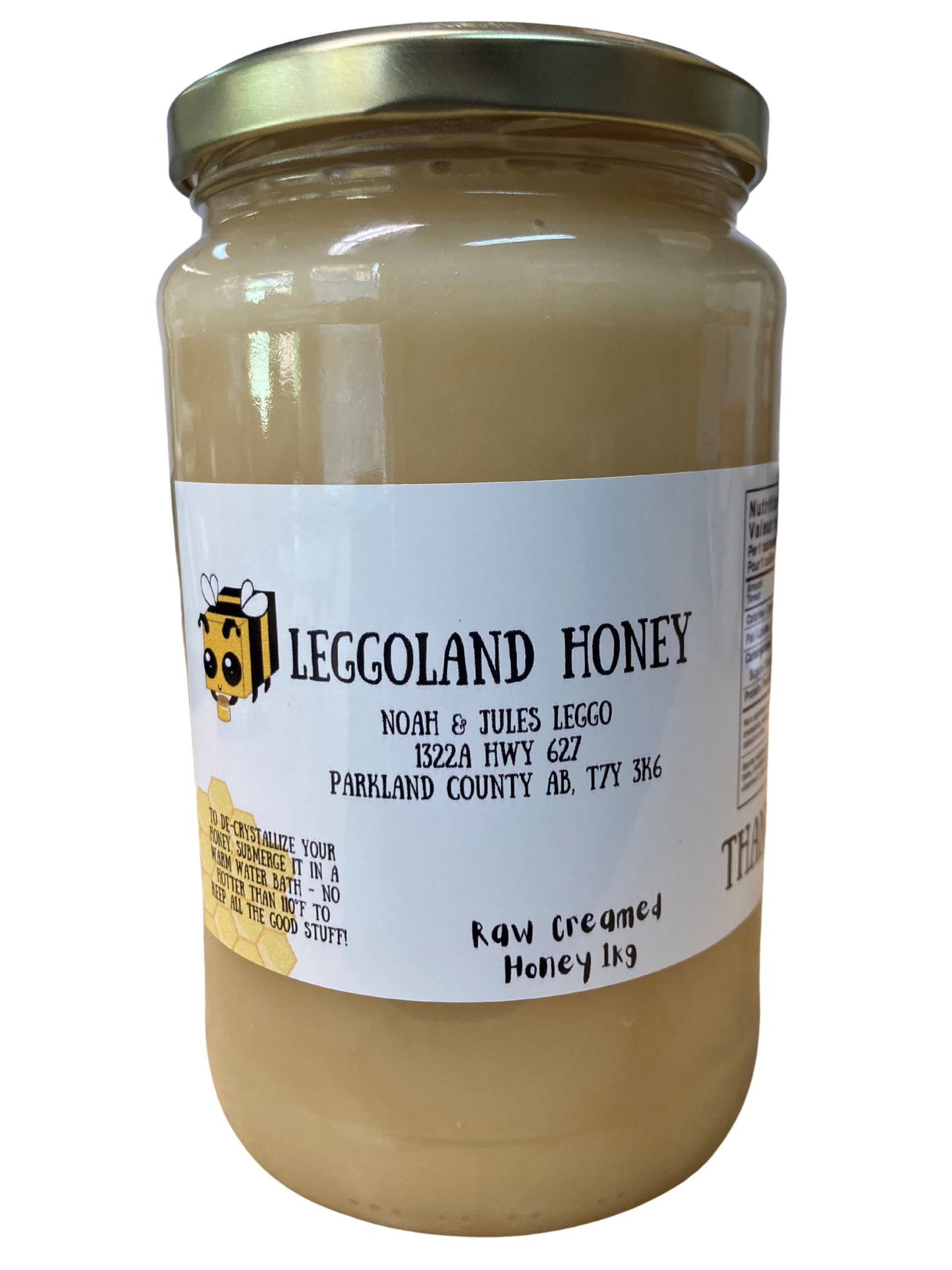 LEGGOLAND HONEY RAW 1KG