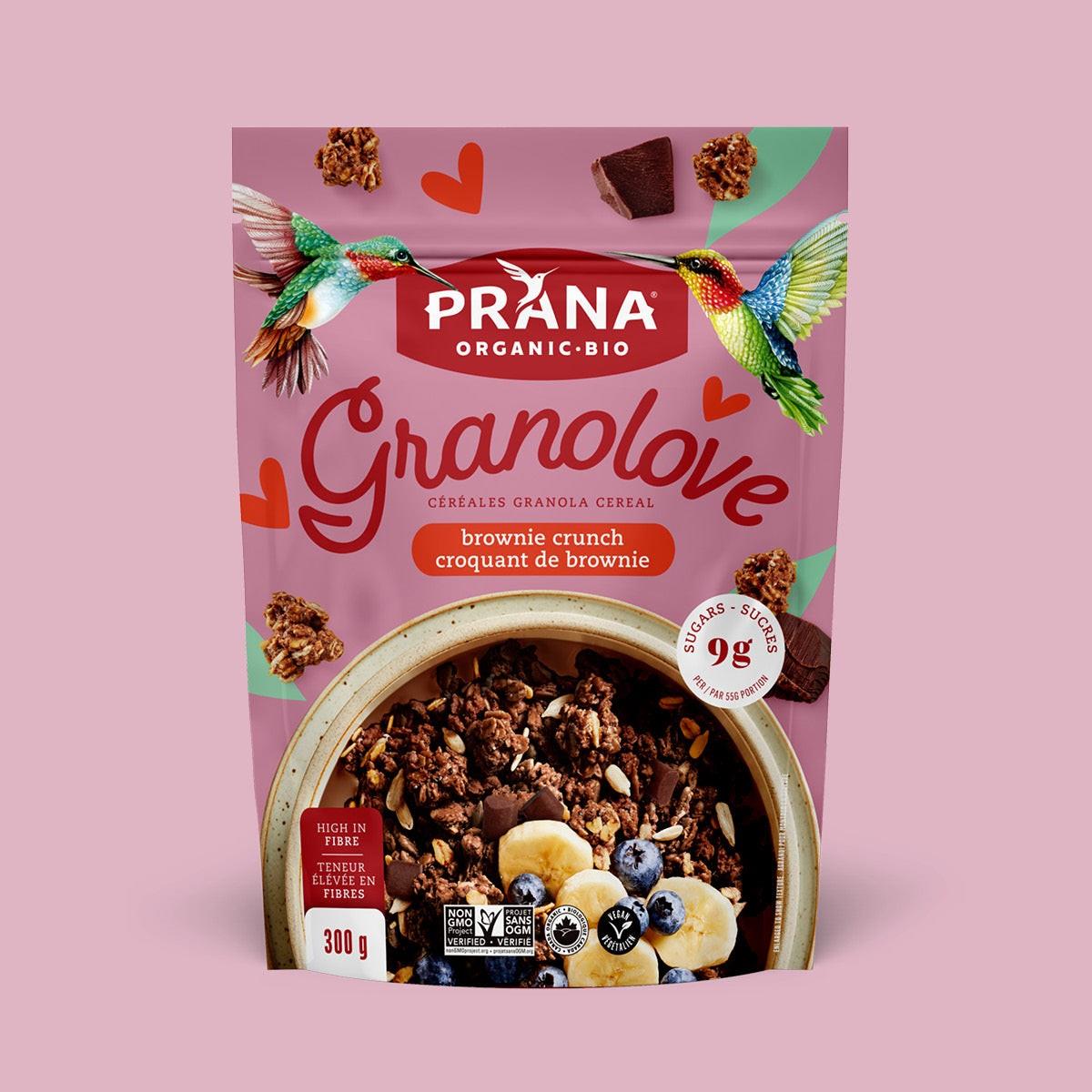 PRANA GRANOLA BROWNIE CRUNCH 300G