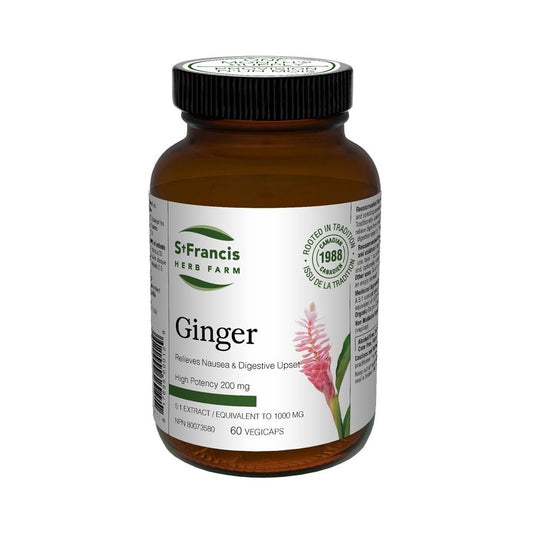GINGER - 200mg / 60 CAPSULES