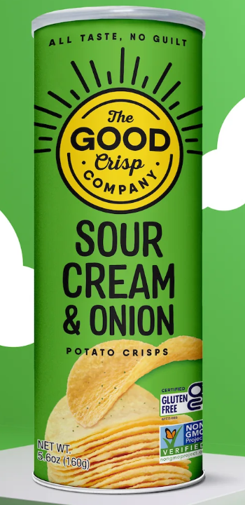 THE GOOD C POTATO CRISPS SOUR  160G