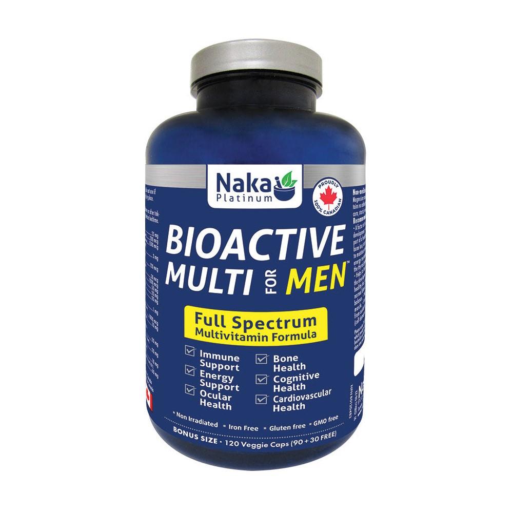 NAKA MULTI BIOACTIVE FOR MEN 120CAPS