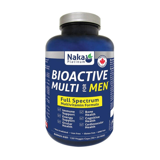 NAKA MULTI BIOACTIVE FOR MEN 120CAPS