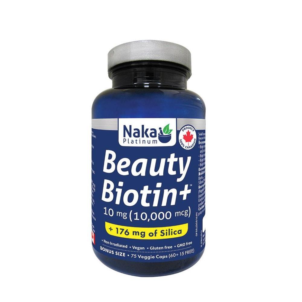 NAKA BIOTIN 10 MG BEAUTY 60+15 CAOPS