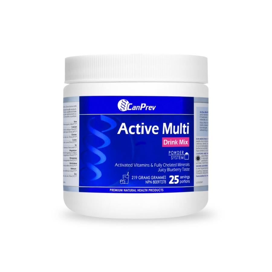 CANPREV ACTIVE MULTI DRINK MIX BLUEBERRY / 219g