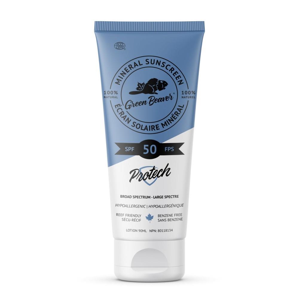GREEN BEAVER SUNSCREEN LOTION PROTECH - 50 SPF / 90ml