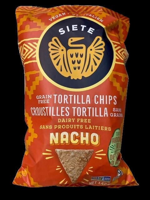 SIETE TORTILLA CHIPS NACHO 142G