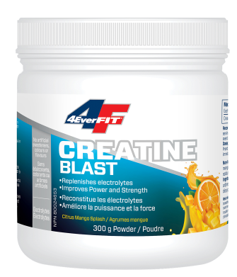 4 EVERFIT CREATINE CITRUS MANG 300G