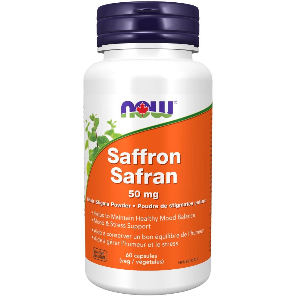 NOW SAFFRON 50MG 60 VCAPS