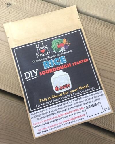 SOURDOUGH STARTER - RICE [GF] / 5g