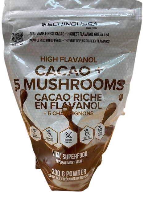 SCHINOUSSA CACAO + MUSHROOMS S 300G