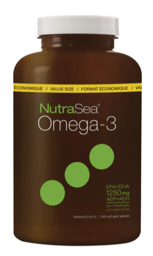 NUTRASEA+D3 OMEGA-3  EPA+DHA 1250MG / 240SGELS