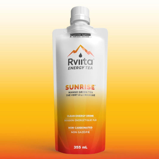 RVIITA ENERGY TEA SUNRISE MANGO - 355ml