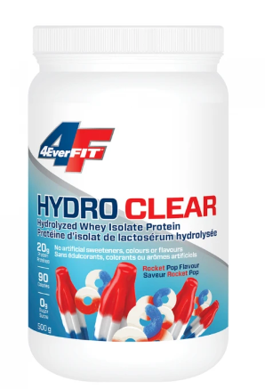4 EVERFIT HYDROCLEAR WHEY PROT 500G ROCKET POP FLAVOUR