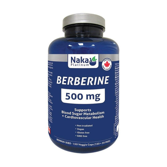 NAKA BERBERINE 500MG 150 VCAPS