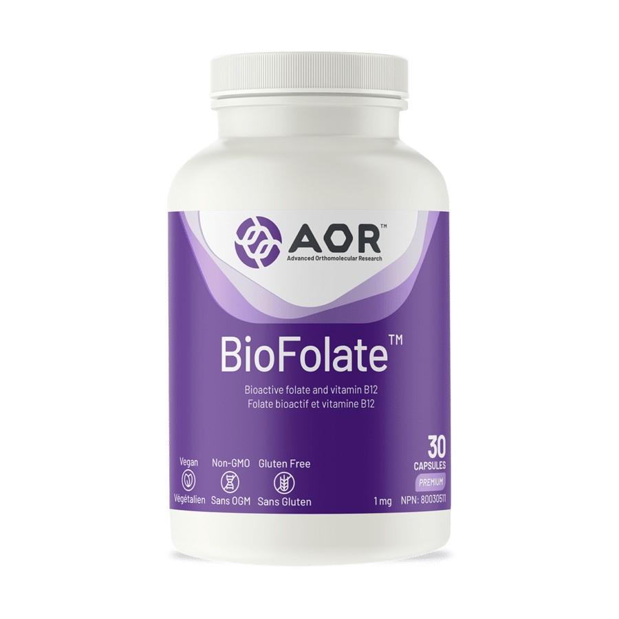 AOR BIOFOLATE  30 CAPS