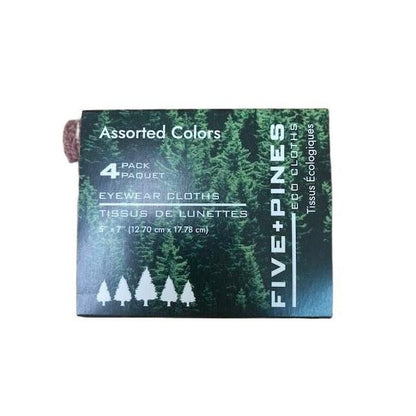 GLASSES CLEANING CLOTHS - 4 PACK
