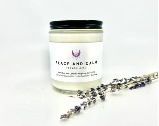 WAX+FIRE SOY CANDLE PEACE&CALM 228 G