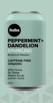 HEALTEA PEPPERMINT + DANDELION 355ml