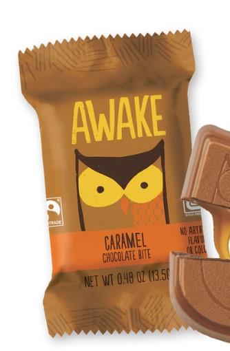 AWAKE CAFFEINE CHOCOLATE BITES CARAMEL / 13.5g