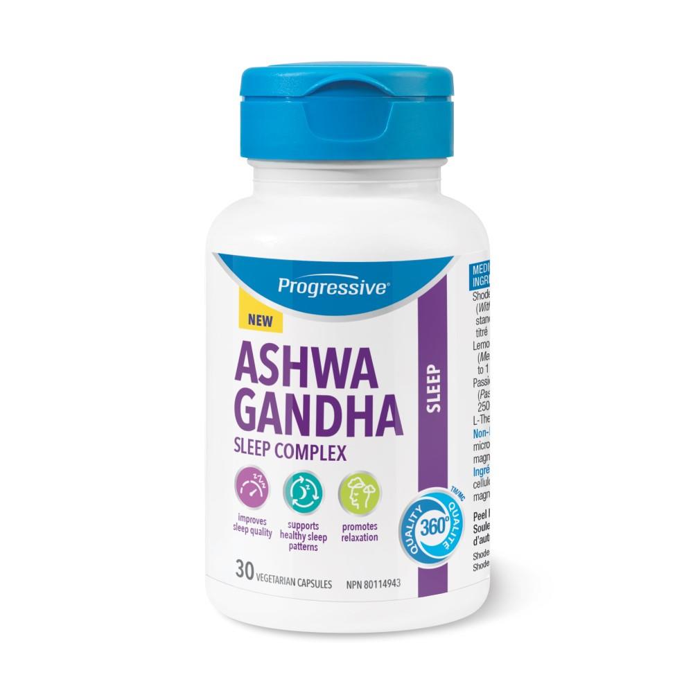PROGRESSIVE ASHWAGANDHA SLEEP COMPLEX - 30 VCAPS