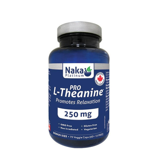 NAKA PRO L-THEANINE  250mg / 75 VCAPS