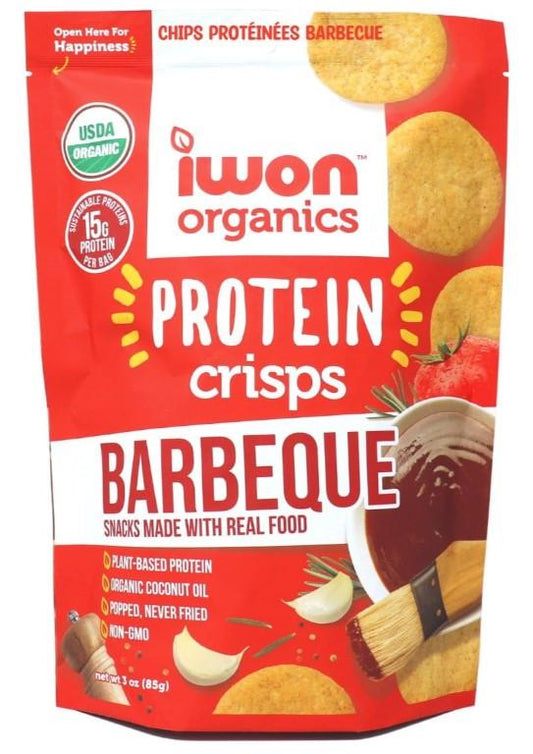 IWON PROTEIN CRISPS BARBEQUE 85g