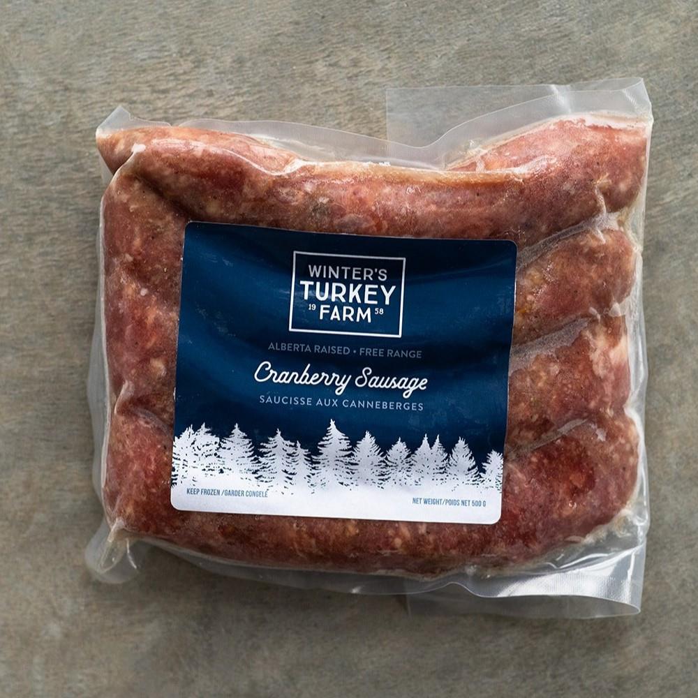 TURKEY SAUSAGE - CRANBERRY