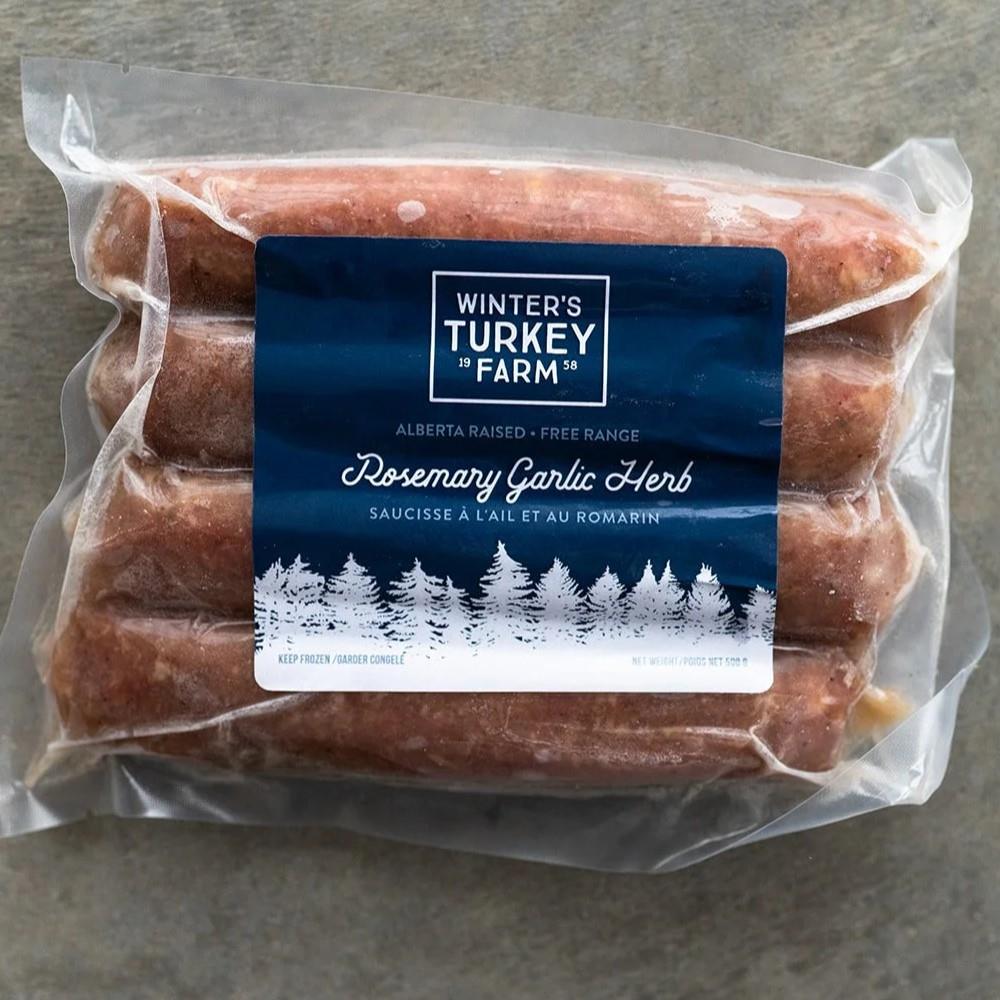 TURKEY SAUSAGE - ROSEMARY GARLIC