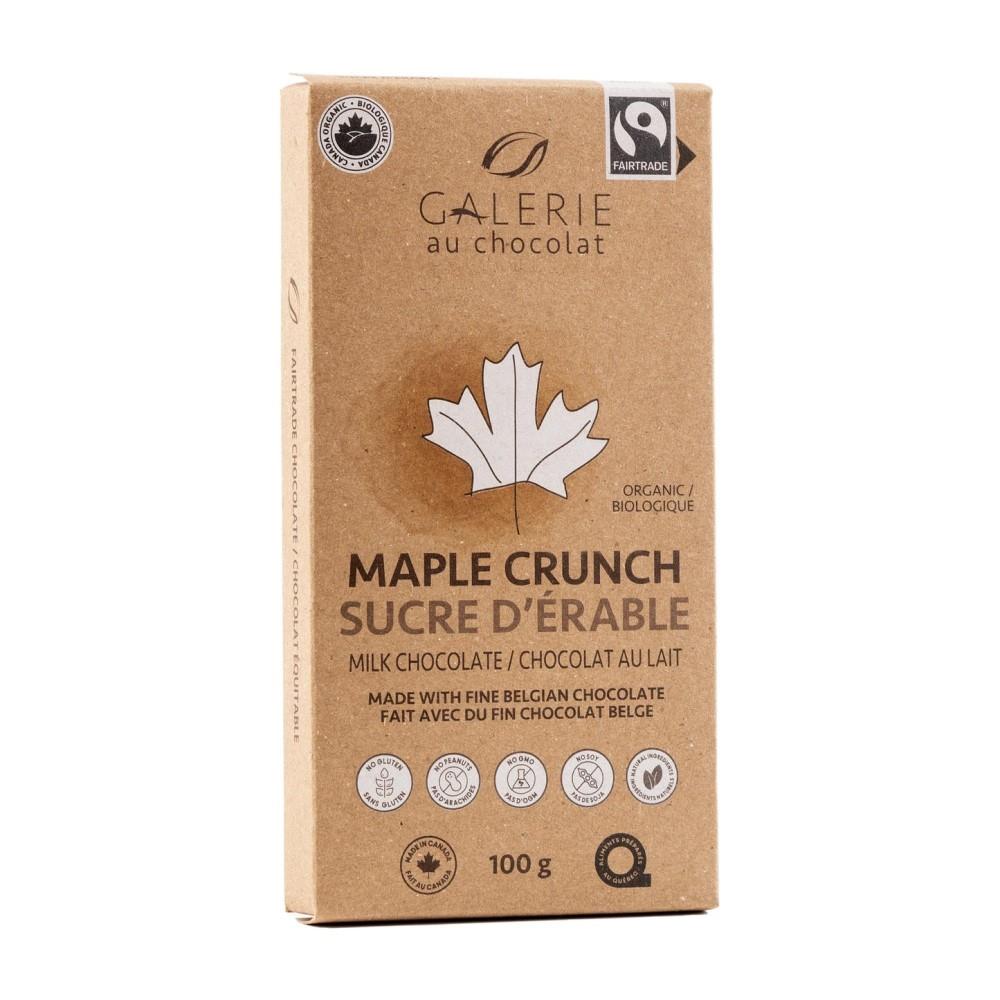 GALERIE AU CHOC BAR MAPLE 100g