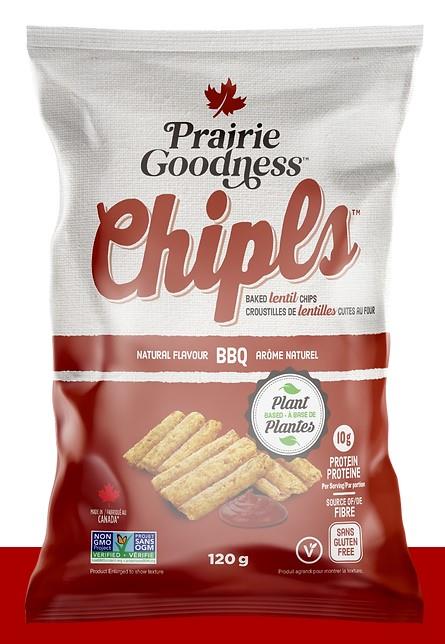PRAGOOD CHIPL LENTIL CHIPS BBQ 120g