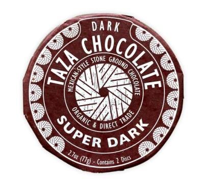 TAZA DARK CHOC DISC 85% 77g