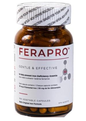 FERAPRO IRON FORMULA  100 VCAPS