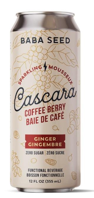 BABSEE CASCARA GINGER 355ml