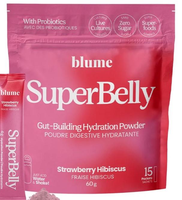 BLUME SUPERBELLY w PROBIOTICS STRAW/HIB / 60g