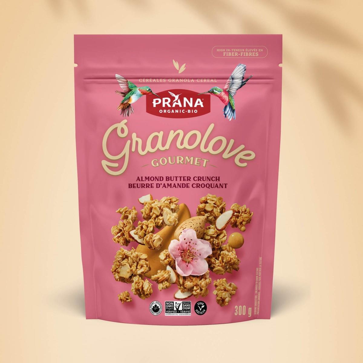 PRANA GRANOLA ALMOND BUTTER CR 300g