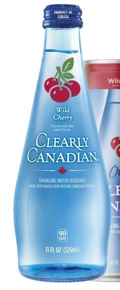 CLECAN SPARKLING WATER CHERRY 325ml